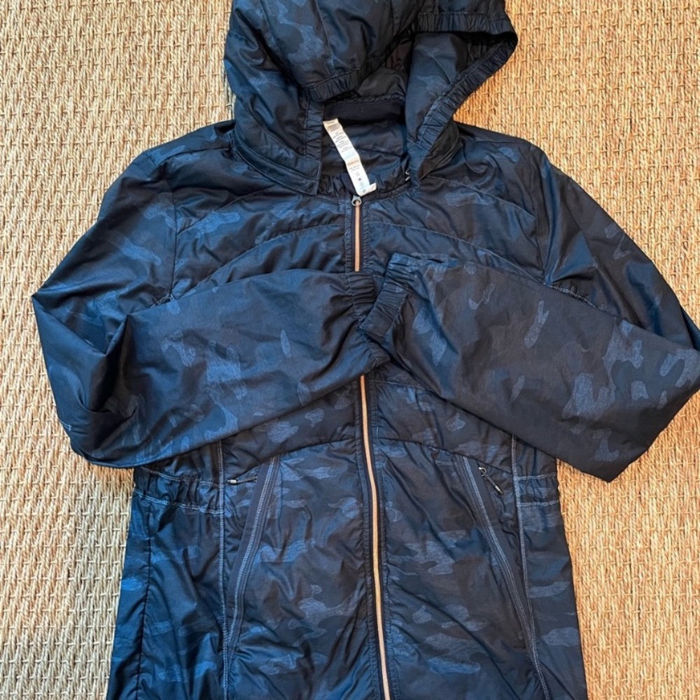 Navy Camo Lululemon Jacket